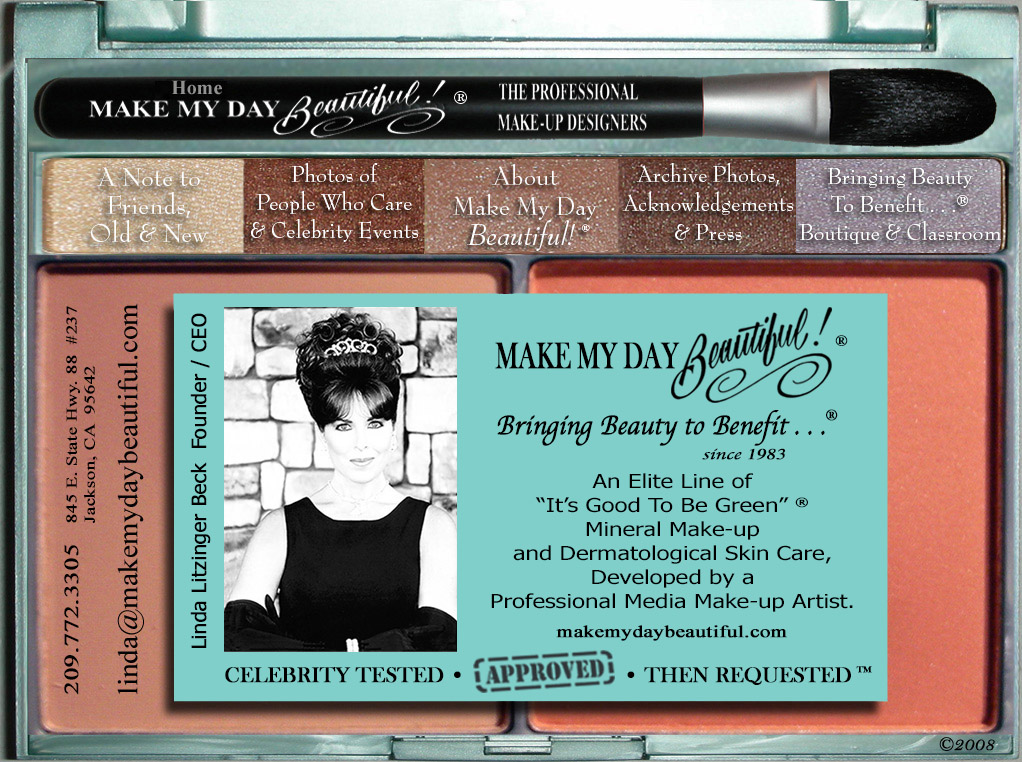 Make My Day Beautiful Linda Beck contact information Professional Make up and skincare Jackson CA phone number